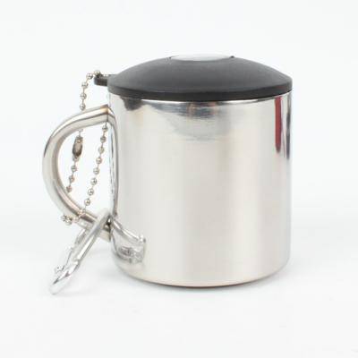 이중스텐 등산컵 220ml