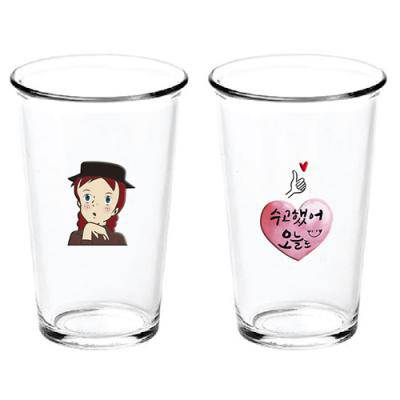 글라스락 내열강화 샤이닝유리컵380ml