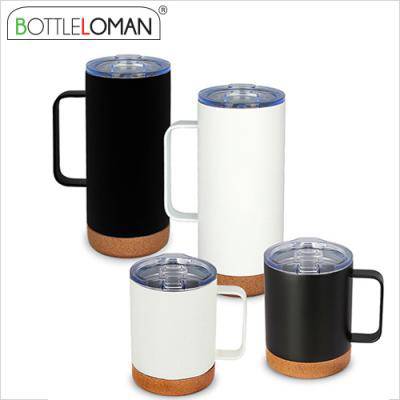 [보틀로만] 코르크 손잡이 머그 2종(350/500ml)
