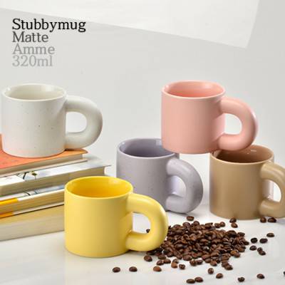 뭉툭머그 무광엠므320ml