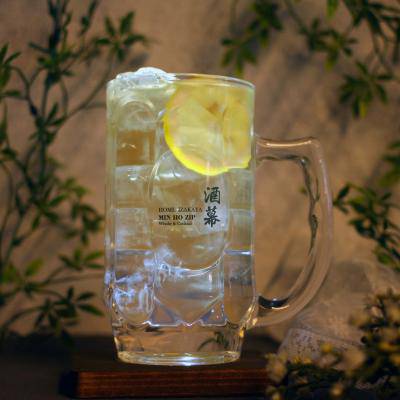 손잡이 하이볼 맥주 유리잔